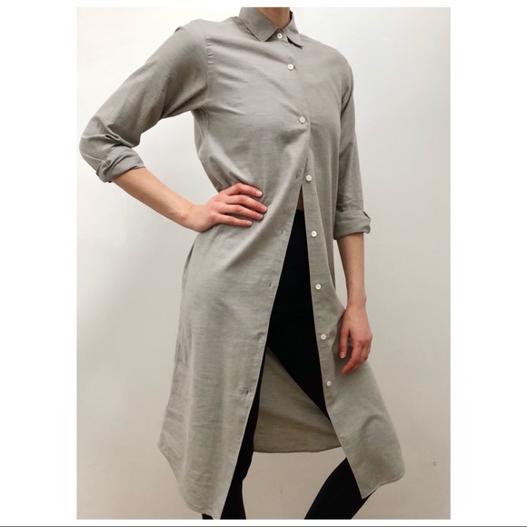 Steven Alan Long Shirt Dress - Picture 3 of 6